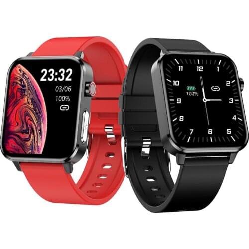 E86 Smart Watch Body Temperature Blood Pressure Watch Heart Rate Sleep Health Tracker Bracelet Sport Waterproof Smart Men Watch