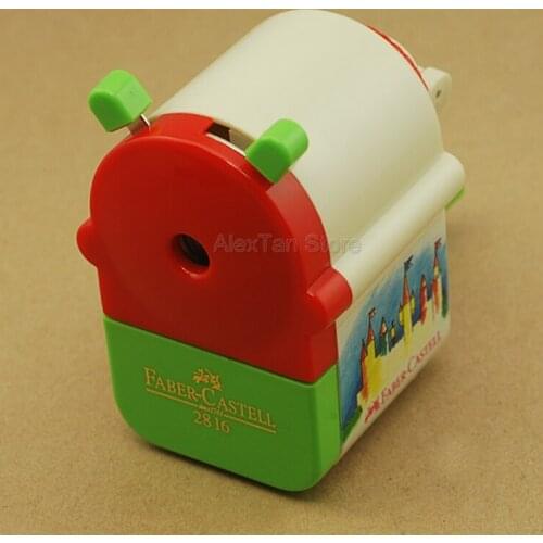 Faber Castell Classic Hand Crank Pencil Sharpener Novelty Cartoon Tool Mechanical Pencil Sharpener For Students Supplies