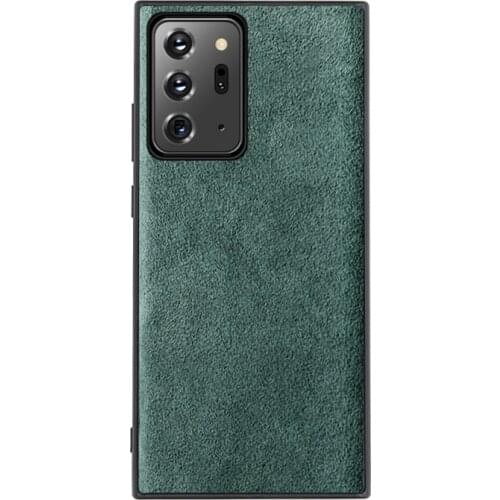 High Quality ALCANTARA case for for Samsung Galaxy S20 S21 NOTE20 Ultra plus Leather Business Back Cover Mobile phone case