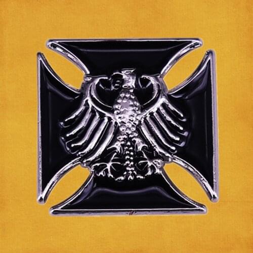 WW2 Germany Eagle Deutschland Military Army Cross badge brooch pin