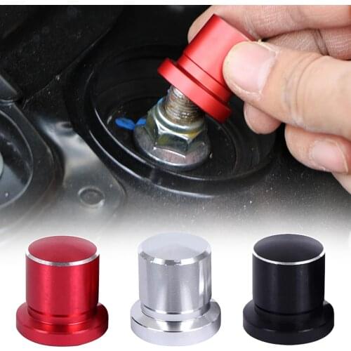 1 Pcs Aluminum Car Shock Absorber Screws Cap Cover Trim Waterproof For Nissan Sylphy Qashqai J11 X-Trail Rogue T32 Altima Teana