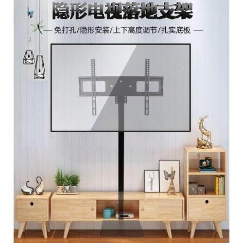 32-60 inch LCD LED Plasma Monitor TV Mount Floor Stand Tilt Swivel AD Display