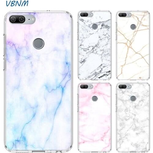 Marble Pattern Case For Huawei Honor 30 30s Play4T 20 9X Pro 8X 10 lite 9A 8A 8C 8S 9 V30 Y5 Y6 Y7 Y9 2019 Cover