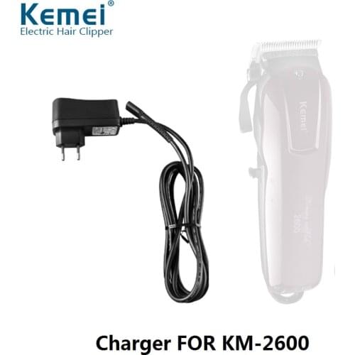 Kemei Charger For KM-2600 Carbon Steel Head Electric Razor hair clipper Trimmer Powerful Hair Shaving Machine Hair Cutting Tool