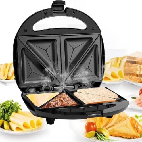 Electric Sandwich Maker Grilling Bread Toaster Breakfast Nonstick Baking Machine Baking & Pastry Tools кухня аксессуары