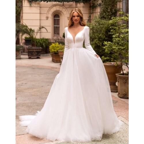 JCLPPJYCJYX Long Sleeve Wedding Dresses