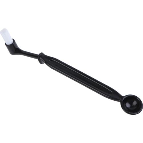 Coffee Machine Cleaning Brush with Spoon for Espresso Machine Cleaning Tool