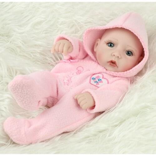 Reborn Baby Dolls Girl Toy Full Body Vinyl Washable Realistic Newborn Baby Dolls for Kids Gift