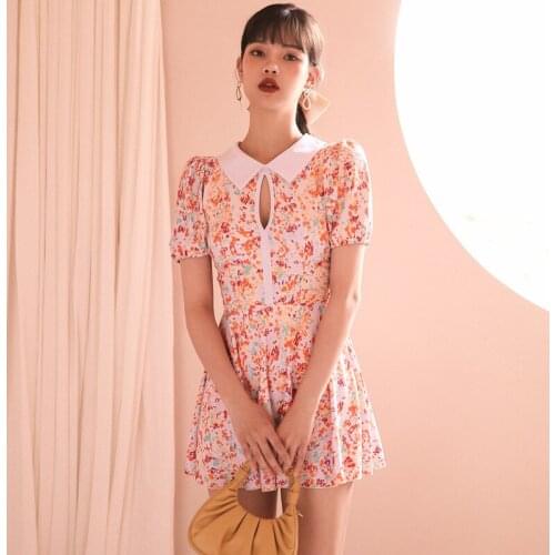 Swimwear Women One Piece With Skirt Plus Size Swimsuit 2021 Womens Swimming Suit One-Piece Push Up Sexy Korean New Covering