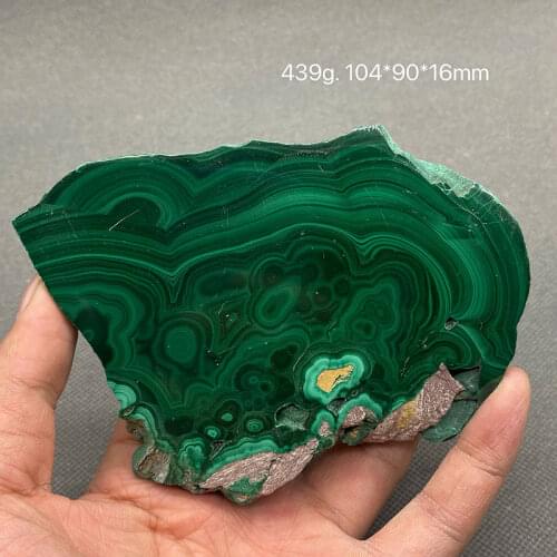 Best! 100% Natural Green Malachite Polished Mineral Specimens Rough Stone Slices Quartz and Crystals Repair Crystals