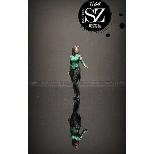 1/64 Scale Resin Die-casting Figure Model Anime Movie Character Model Mantis Girl Scene Layout Decorative Ornaments Toys