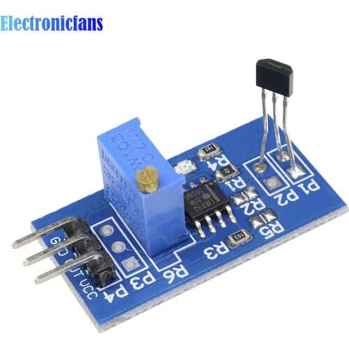 Hall Switch Sensor Module Motor Speed Test For Arduino Magnetic Detect Car LM393