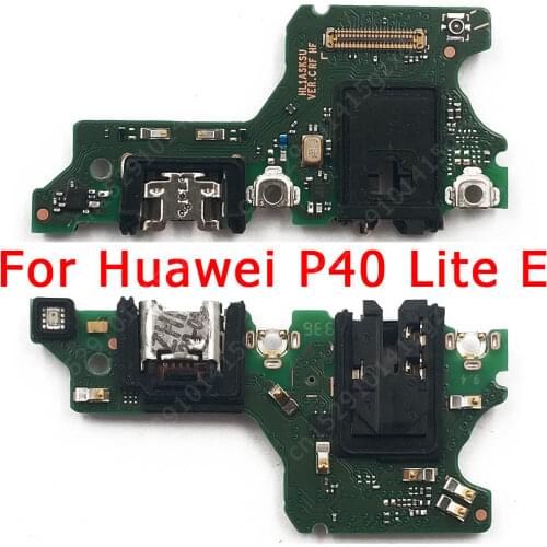 Original USB Charge Board for Huawei P40 Lite E P40Lite Charging Port PCB Dock Connector Flex Cable Replacement Spare Parts