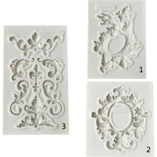 Sugarcraft 1 piece Border silicone mold fondant mold cake decorating tools chocolate gumpaste mold
