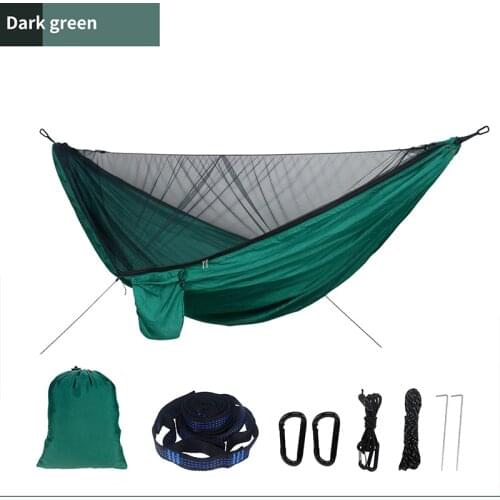 Ultralight Mosquito net Parachute Hammock with Anti-mosquito bites for Outdoor Camping Tent Using sleeping Free shipping