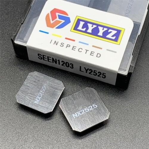 SEEN1203 LY2525 Cermet Grade carbide inserts milling tools Turned Blades Tips boring CNC metal lathe cutter tool