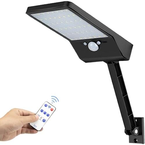 Upgrade 48 LED Solar Light Waterproof street Wall Mount Lamp Night for Outdoor Garden Patio spotlight floo Lamps fo