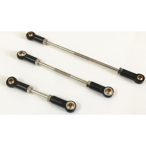 1pcs M3RC Ball Head Pull Rod Assembly Ball Head Connecting Rod Assembly Ball Head Connecting Rod Assembly Rod Head 10mm Adjusted