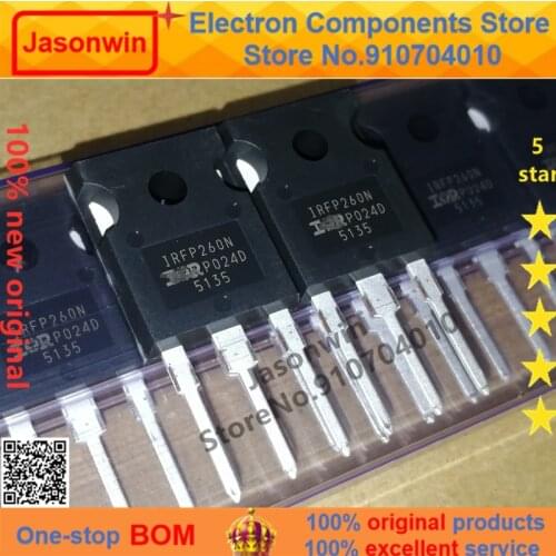 100% nuevo 50 unids/lote original MOSFET IRFP260NPBF 200V50A IRFP260N TO-247 Transistor