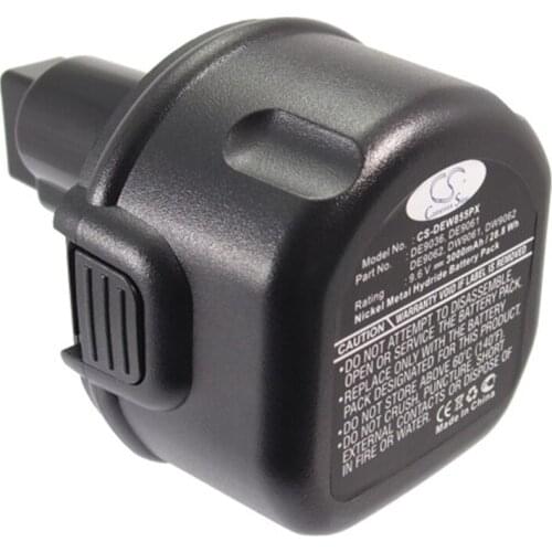 Cameron Sino Battery for Dewalt DC9062 DE9036 9061 9062 DW9061 fits DW902 DW926 246536 DC750 Tools Replacement battery 3000mAh