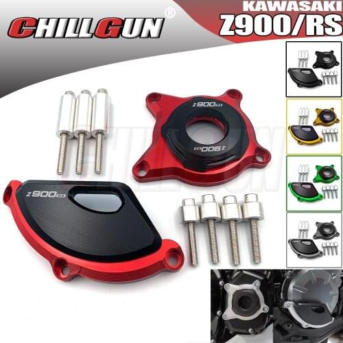 Motorcycle Accessories Engine Stator Starter Cover Frame Slider Protector Guard For KAWASAKI Z900 Z900RS Z900 RS Z 900 2017-2021