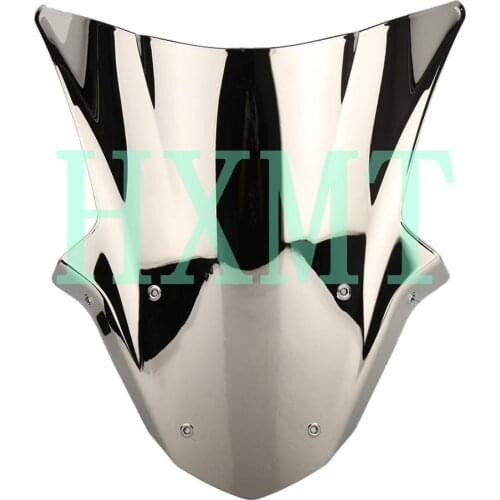 HotSale For Kawasaki ZX10R ZX 10R zx10r 2011 2012 2013 2014 2015 11 12 13 14 15 Black Windshield WindScreen Double Bubble
