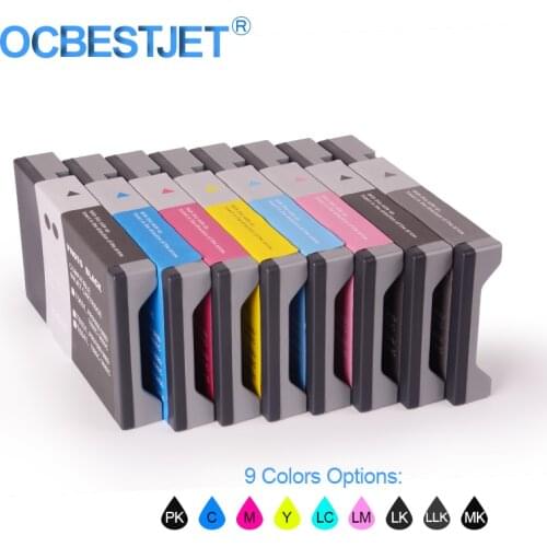 T5631-T5639 T6031-T6039 Compatible Ink Cartridge Filled With Ink For Epson Stylus 7800 7880 9800 9880 220ML/PC (9Colors Options)