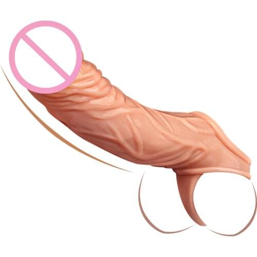 Penis Ring Cock Ring Adult Products G-Spot Stimulator Reusable Condoms Delayed Ejaculation Penis Enlargement Sex Toys for Men