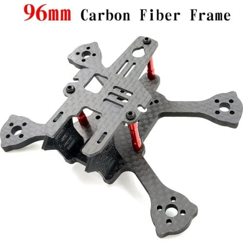 AlfaRC Quark96mm 2inch FPV Racing Quadcopter Frame kit RC Drone Support Runcam/FOXEER/CADDX.US Micro Series