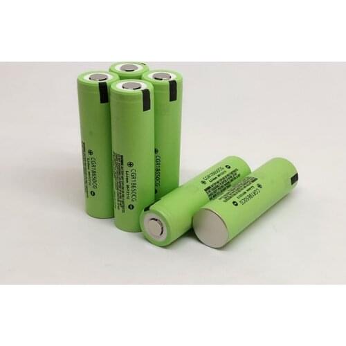 Panasonic CGR18650CG 2250mAh 18650 3.7V Rechargeable Lithium Battery Authentic Batteries (CGR18650CG)