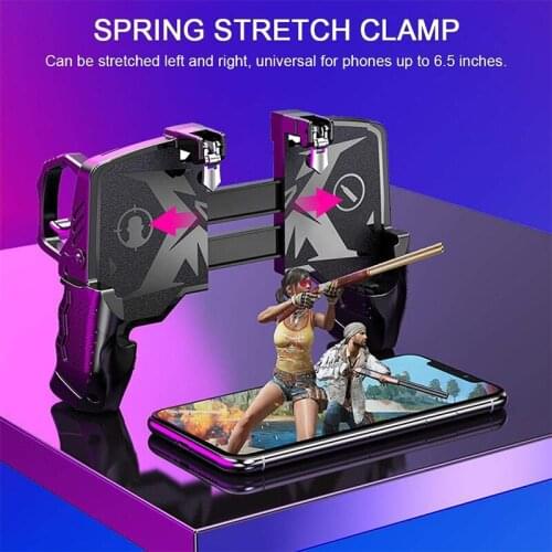 New Black K21 Game Controller Gamepad COD Controller For Mobile Phone Game Shooter Trigger Fire Button For IPhone Andriod