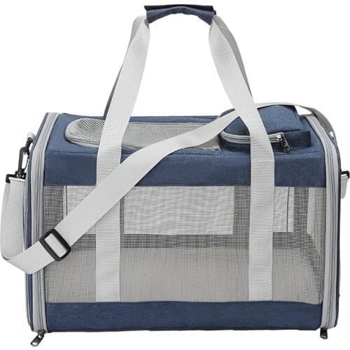 Portable Pet Carrier Bag for Cats Outgoing Travel Bag Dogs Handbag Transport Carrier For Small Dog and Cats Breathable Mesh