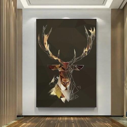 Modern Abstract Modular Animals Combination Art Posters Canvas Painting Wall Art Pictures Posters and Prints Home Artwork Decor