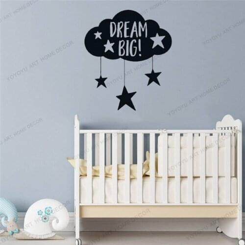 Sale Dream big stars vinyl decal for cars walls tumblers cups tattoo stick windows Home Laptop Computer Truck Car Sticker yw-43