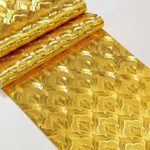 Luxury Classic Gold Foil Wallpaper Damask Buddhist Temple Bedroom Living Room Reflection KTV Ceiling Glitter Wallcovering