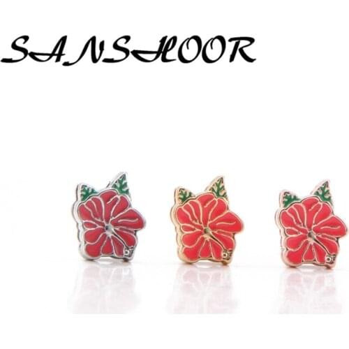 SANSHOOR Red Bracelets