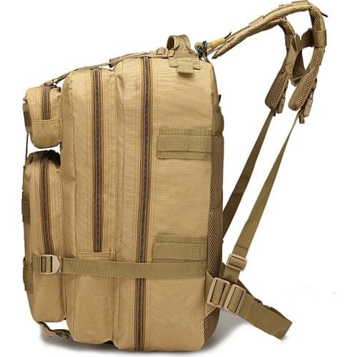 Sports outdoor mountaineering Travel Backpack camping camouflage bag tactical backpack 45L large 3P Backpack