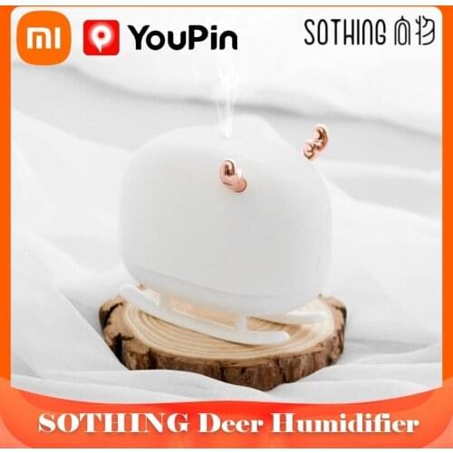 Xiaomi mijia Youpin SOTHING DSHJ-H-009 260ML Deer Humidifier Light USB Home Air Humidifier Air Purifier Atmosphere Night Light