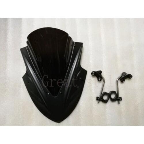 New For Kawasaki Z250 Z300 Z750 Z750R Z800 Z1000 Motorcycle Moto Windshield WindScreen
