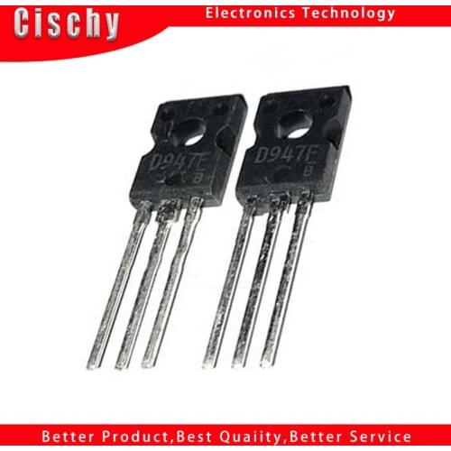 4pcs/lot D947 2SD947 D947F 2SD947F TO-126 In Stock