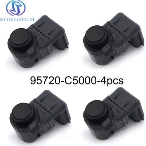 4pcs New Rear PDC Parking Sensor 4MS060KAA For 2016 Kia Sorento 3.3L 2.0L 2.4L Hyundai
