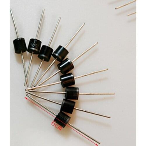 50pcs Schottky Diode 45v Bypass Blocking Diode Rectifiers Diodes 15a Schottky Axial Rectifier Blocking Diode For Diy Solar Panel