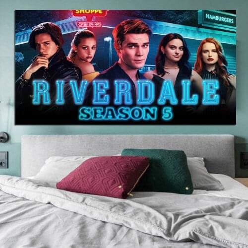 5D Embroidery Diamond mosaic Riverdale Character Poster Cross Stitch Kit Full Square Round beads DIY Diamond Painting Decoration