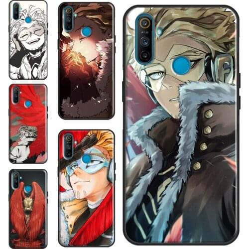 Hawks My Hero Academia Cover For OnePlus 9R 8T Nord 7 8 9 Pro Case For Realme 8 Pro 6 7 Q3 C3 C11 C21 C15 GT Neo