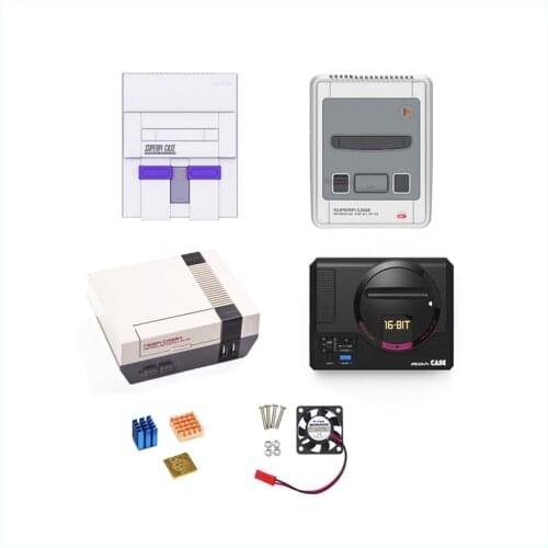 Retroflag SUPERPi NESPi Case with coolling fan+heatsink for Raspberry Pi 3B Plus (3B+)/3B