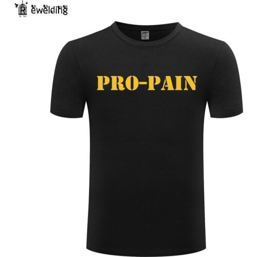 Music Rock Pro-Pain Hardcore Printed Men T Shirt Hip Hop T Shirts Men Cotton Short Sleeve Tshirt Streetwear Tee Shirt Homme New