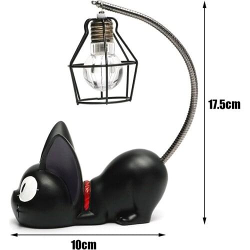 Creative Resin Craft Magic Desk Lamp Gigi Cat Nightlight Presents Decor Home Ornament for Boys Girls Table Lights Lamparas Para