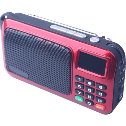 New Universal Portable Mini FM Radio Speaker Music Player TF (micro SD) Card For PC iPod Phone with LED Display