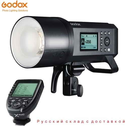 Upgrade Godox AD600Pro 600W Outdoor Flash Li-on Battery TTL HSS Built-in 2.4G Wireless X System with Xpro-C/N/S/F/O/P Trigger