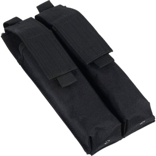 P90/UMP Tactical Molle Double Pistol Magazine Pouch Holder Belt Waist Pack Military Hunting Vest Bag Airsoft Rifle Mag Pouches